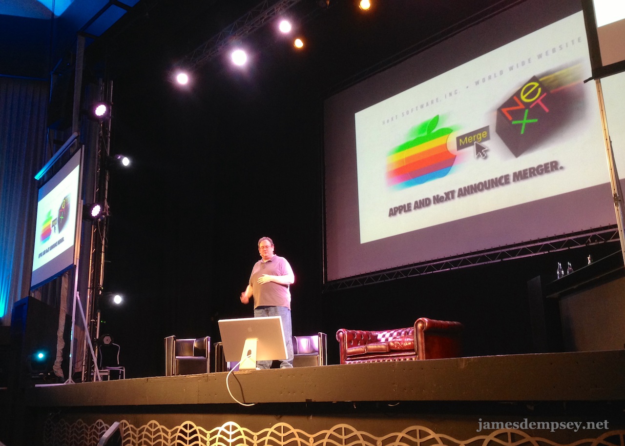 James Dempsey Presenting ‘The Future: A Look Back’ at NSConf 7